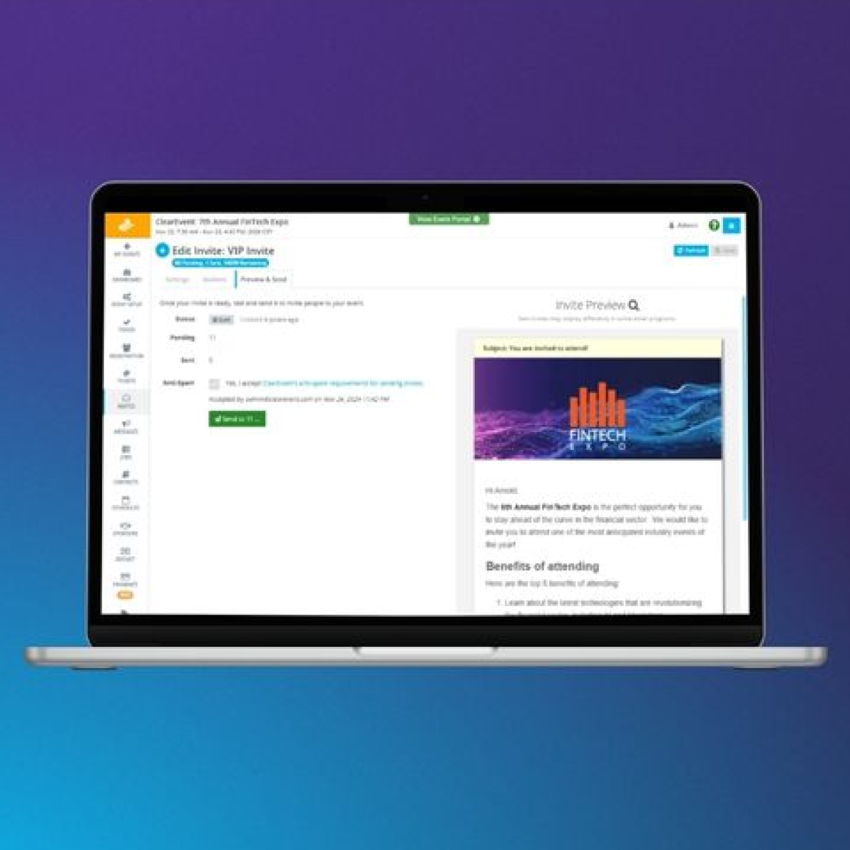 Invite, Engage, and Retain Attendees — ClearEvent