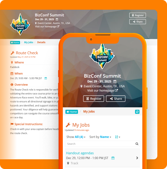 Keep Volunteers and Staff in Sync — ClearEvent
