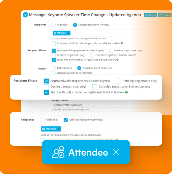 Keep Everyone in the Loop — ClearEvent