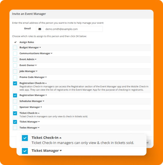 Secure Kiosk Access — ClearEvent