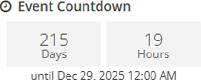 ClearEvent dashboard example