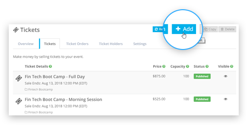 Setup ClearEvent Tickets Fast