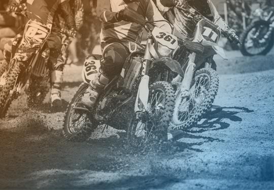 Dirt bike competitions